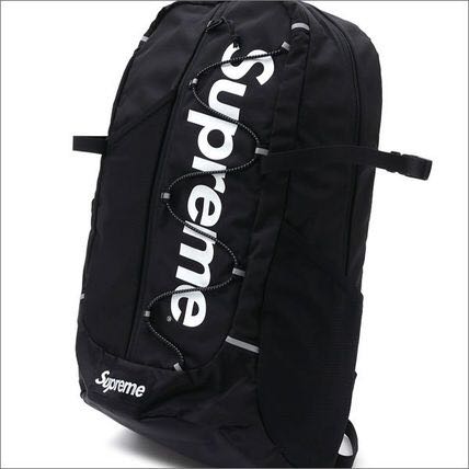 新品 17ss Supreme backpack 黒 ブラック バックパック シュプリーム 