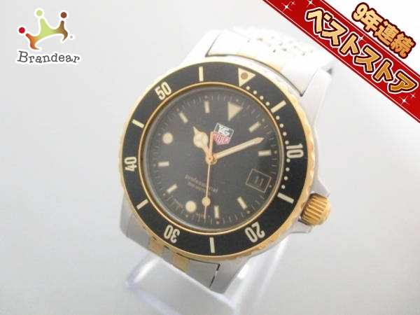 TAG Heuer(タグホイヤー) 腕時計 プロフェッショナル200 925.213G メンズ 黒