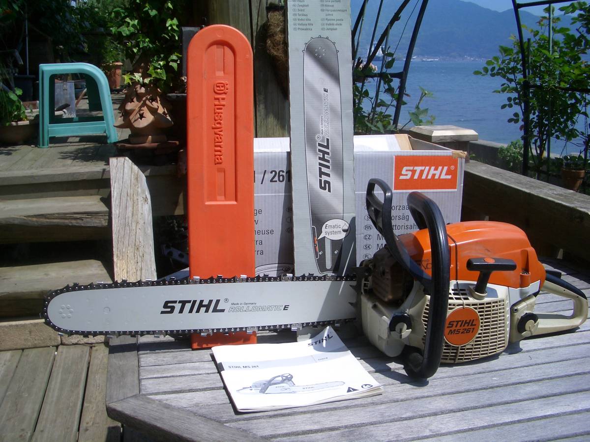 STIHL スチール ☆ チェンソー cc MS261C-M 50.2 ⁄ - MS261 ヒーター 