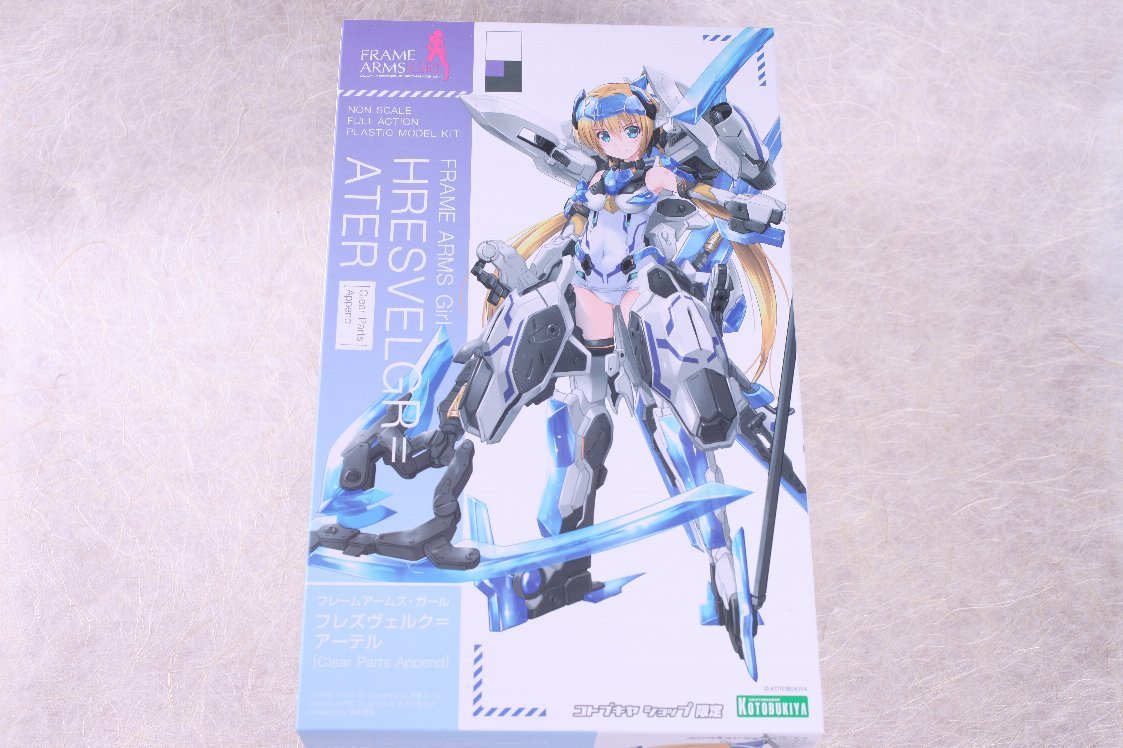 コトブキヤ フレームアームズ・ガール フレズヴェルク=アーテル[Clear Parts Append] フレームアームズ・ガール フレズヴェルク［Clear Parts Append］PV