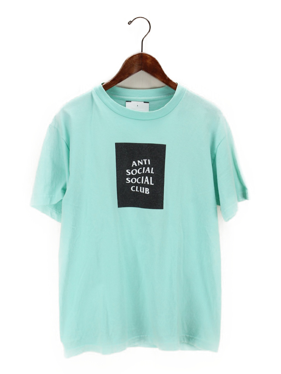  ANTI SOCIAL SOCIAL CLUB Tシャツ/M/コットン/GRN/プリント/Logo Tee/スクエア/ロゴ/ミント(Mサイズ)｜売買されたオークション情報、yahooの商品情報をアーカイブ公開 - オークファン Mサイズ