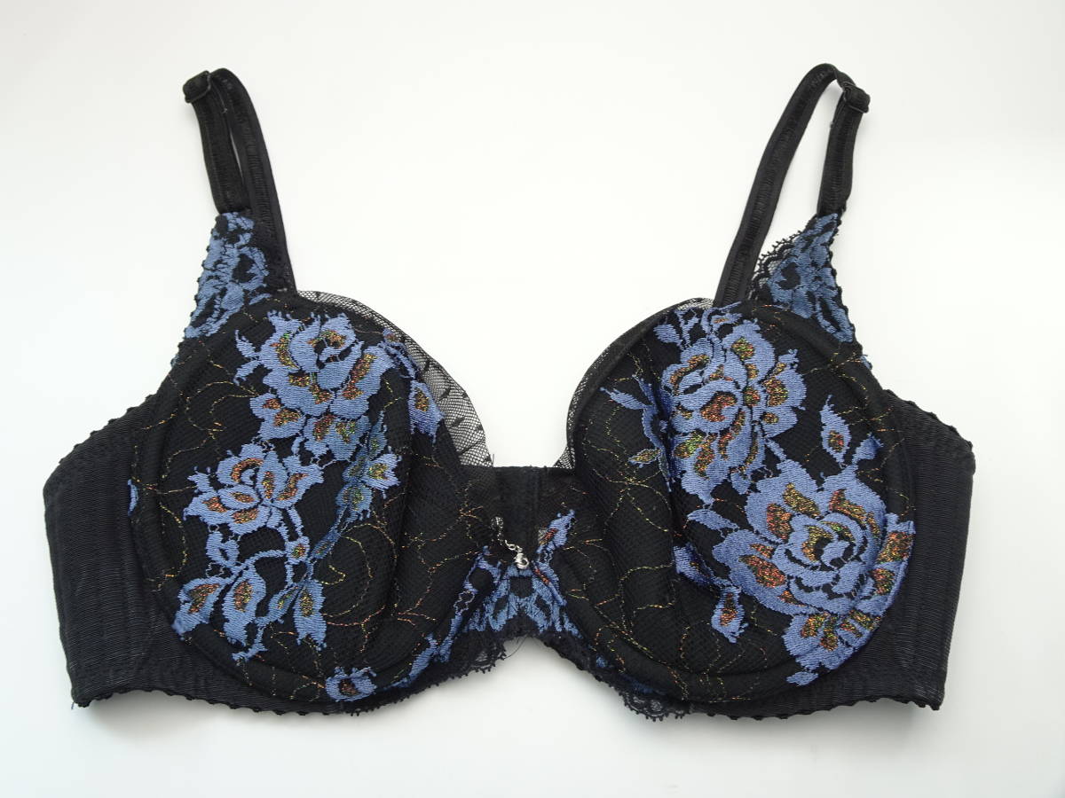 マルコ デコルテ リュミエス 3/4 ショート ブラジャー B75 ノワール 