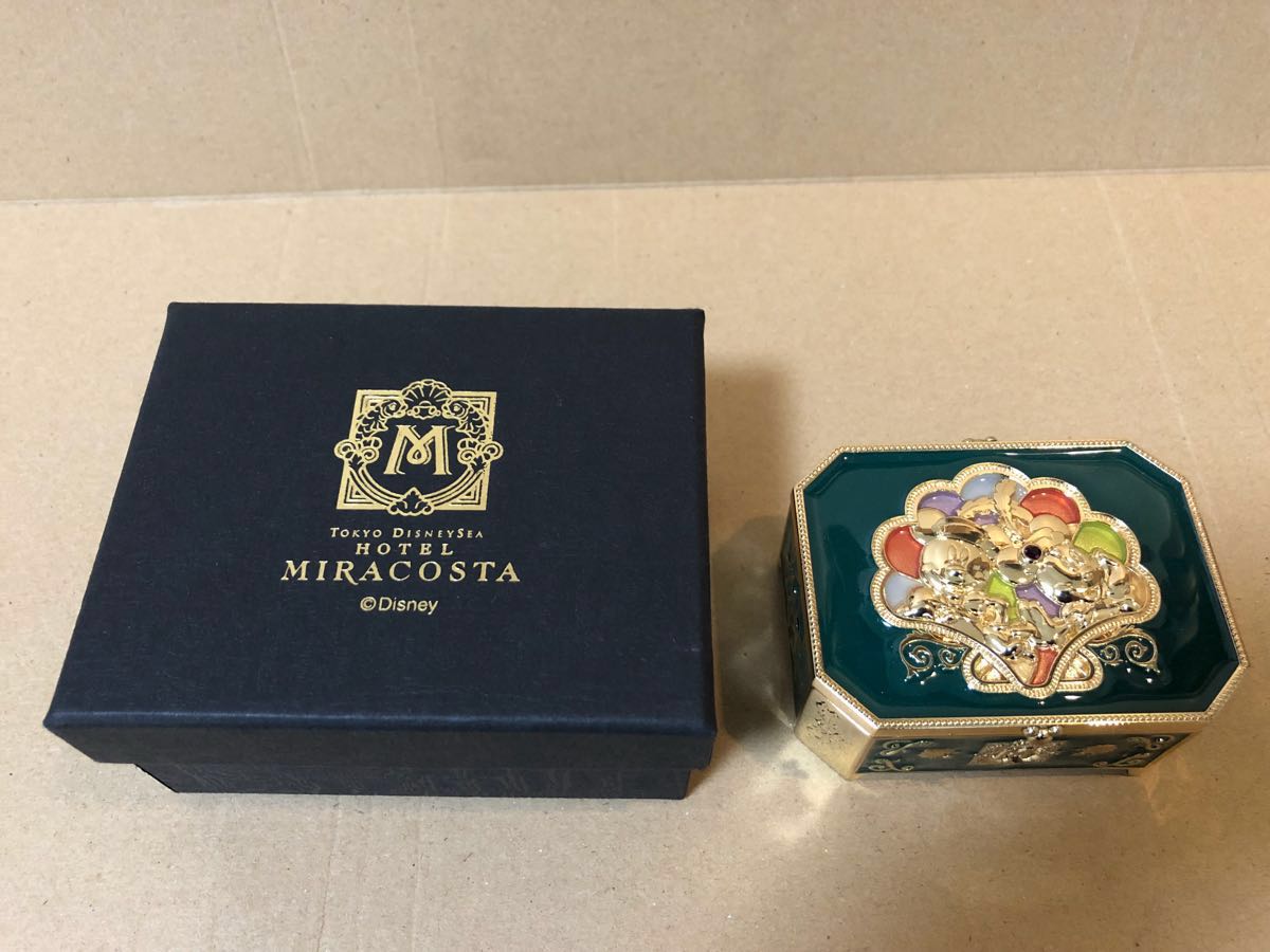 東京ディズニーシーホテルミラコスタ カメオジュエリーケース 東京ディズニーシーホテルミラコスタ カメオジュエリーケース