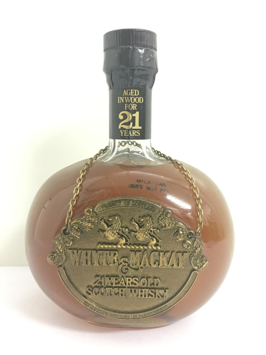 【未開栓】ホワイトマッカイ 21年 ⭐︎古酒⭐︎ 750ml 古酒 未開栓 WHYTE＆MACKAY / ホワイト＆マッカイ 21年 750ml 43