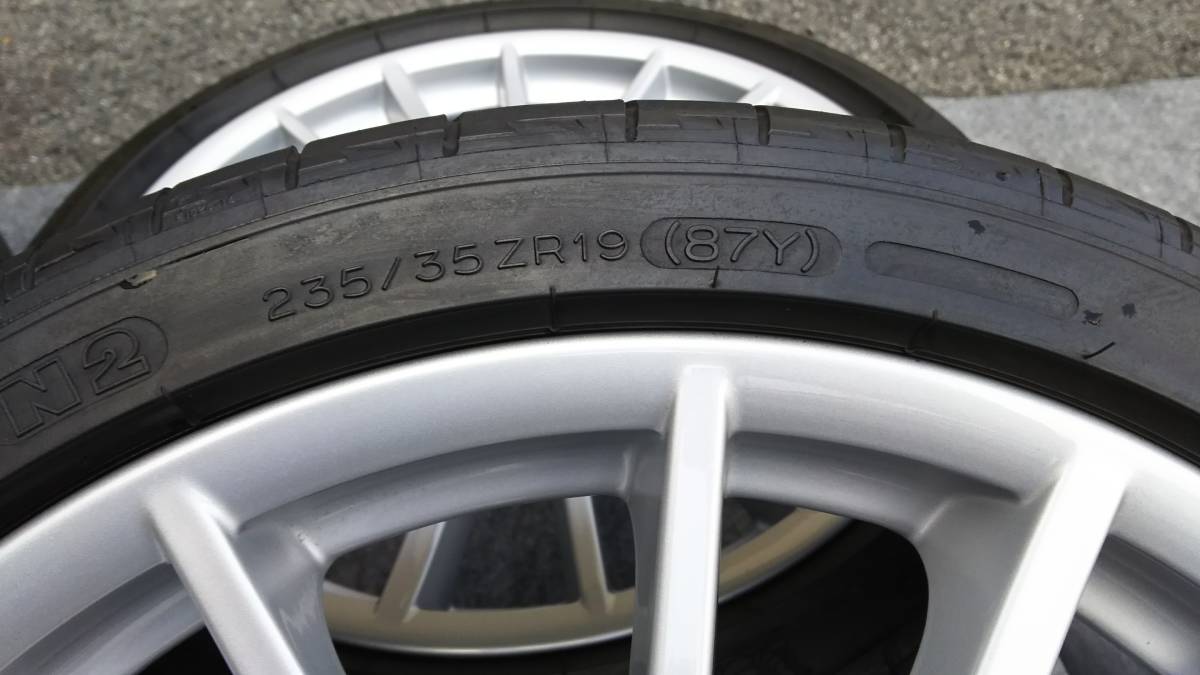 ポルシェ997カレラ4・4S後期 純正19インチアルミホイールセット 美品