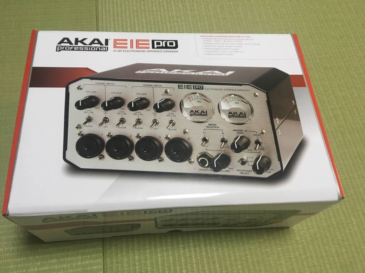 Akai ele pro オーディオインターフェイス オーディオインターフェース