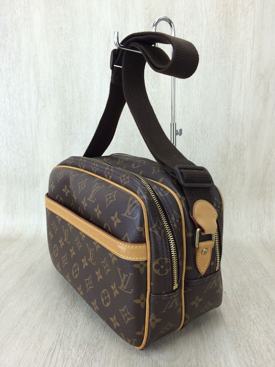 LOUIS VUITTON◇リポーターPM・モノグラム/BRW/ショルダーバッグ 
