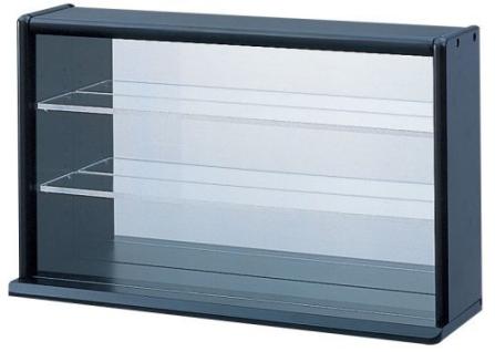 コレクションケース ミニ ワイド 透明アクリル棚板タイプ ブラック_1