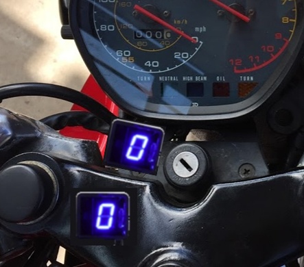 スズキ カタナ GSX1100S、GSX750S シフトポジションインジケーター ギアポジションインジケーター