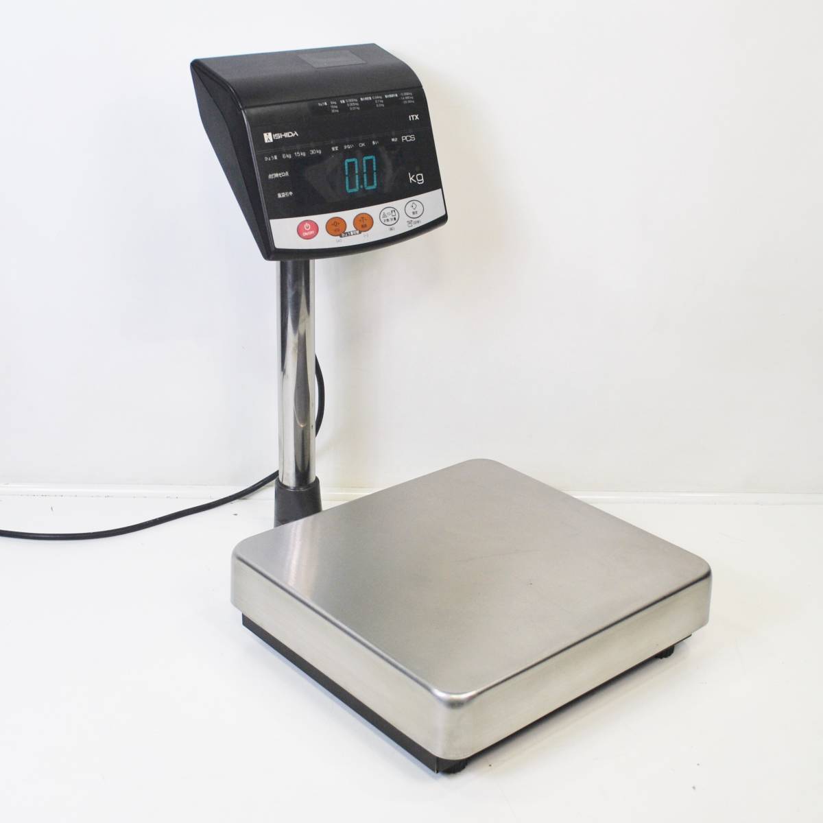 ISHIDA イシダ 電子質量台はかり ITX-30 電気抵抗線式 デジタル 現状品 