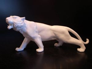 Noritake ノリタケ 置物 フィギュリン 虎 トラ タイガー 【公式通販】