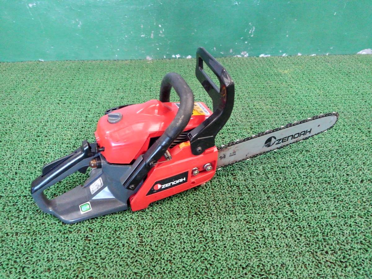 福島県発 ハスクバーナ ゼノア チェーンソー G334EZ 難あり 売切!!