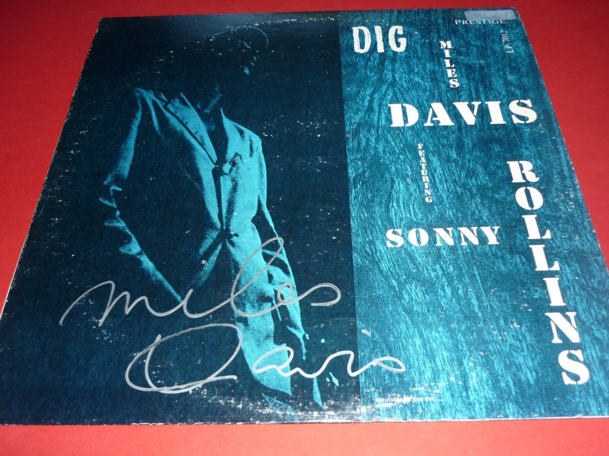 Miles Davis 他 マイルス・デイヴィス 激レア アナログレコード サイン 
