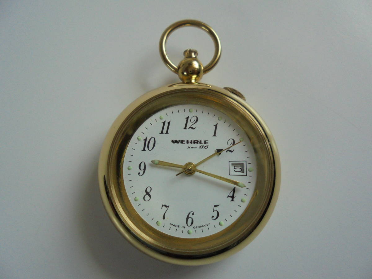 WEHRLE ウエラ社 ドイツ製 懐中時計 Wehrle Alarm watch アラーム 