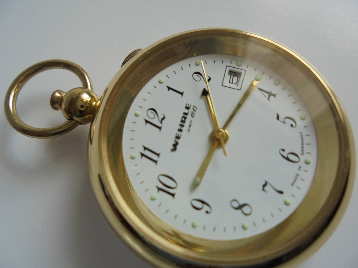 WEHRLE ウエラ社 ドイツ製 懐中時計 Wehrle Alarm watch アラーム 