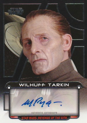 Topps Star Wars Galactic Files ウェイン パイグラム直筆サインカード グランド モフ ウィルハフ ターキン 215 サイン 売買されたオークション情報 Yahooの商品情報をアーカイブ公開 オークファン Aucfan Com