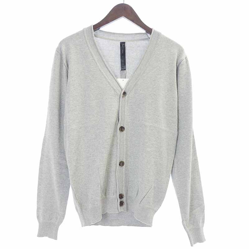 安い，セール ダブルジェイケイ/WJK コットン 5B ボタン カーディガン メンズS グレー(カーディガン)｜売買されたオークション情報、yahooの商品情報をアーカイブ公開 - オークファン カーディガン