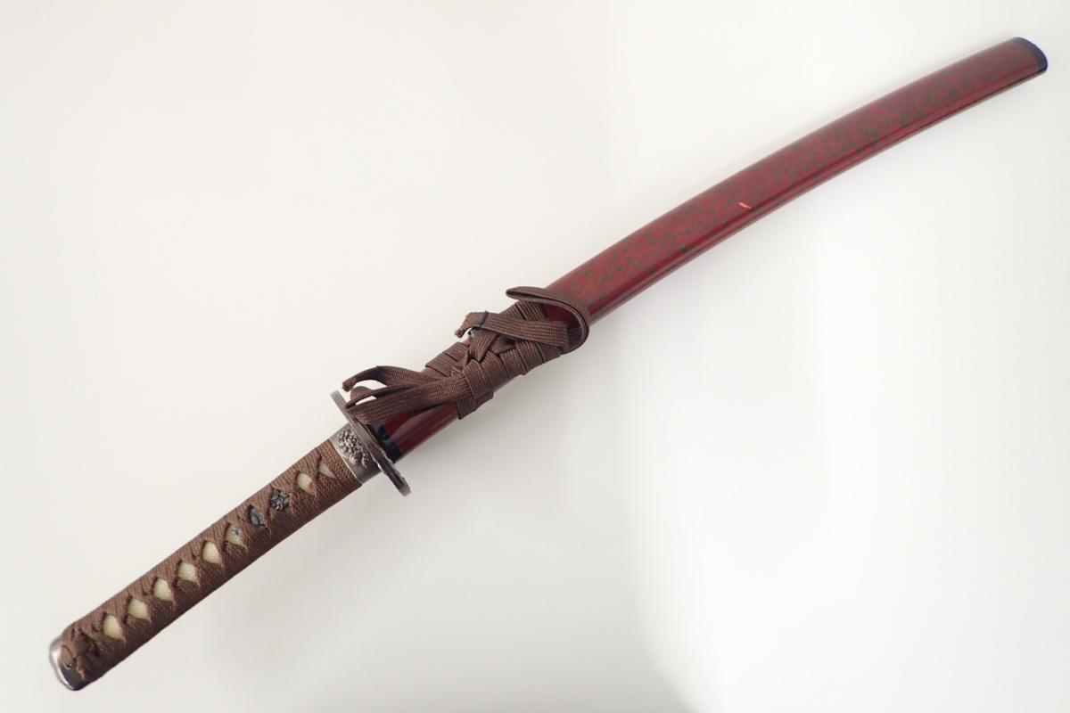 日本刀 模造刀 脇差 短刀 模造刀（スポーツ 龍 メルカリ - 刀装具 柄 | 鮫