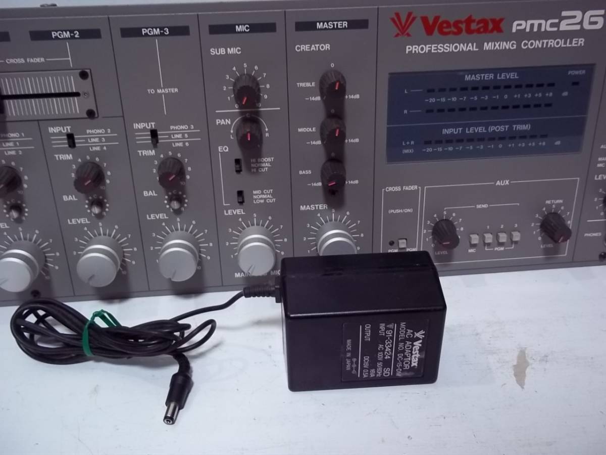 はしており ヤフオク Vestax Pmc26 Djミキサー ベスタクス します