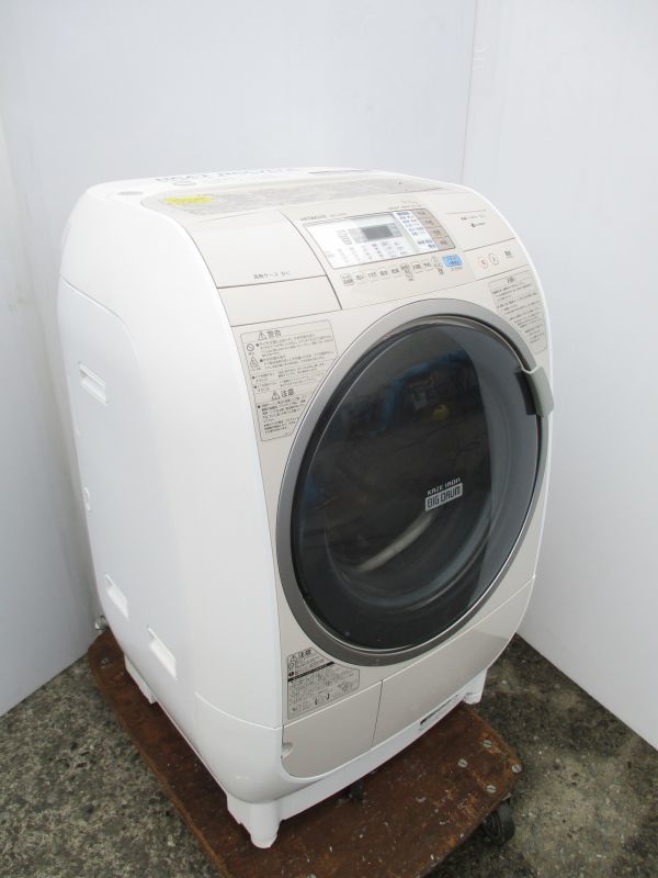 日立 ドラム式洗濯機 9kg BD-V3400L 2012年製 4246☆日立 HITACHI ドラム