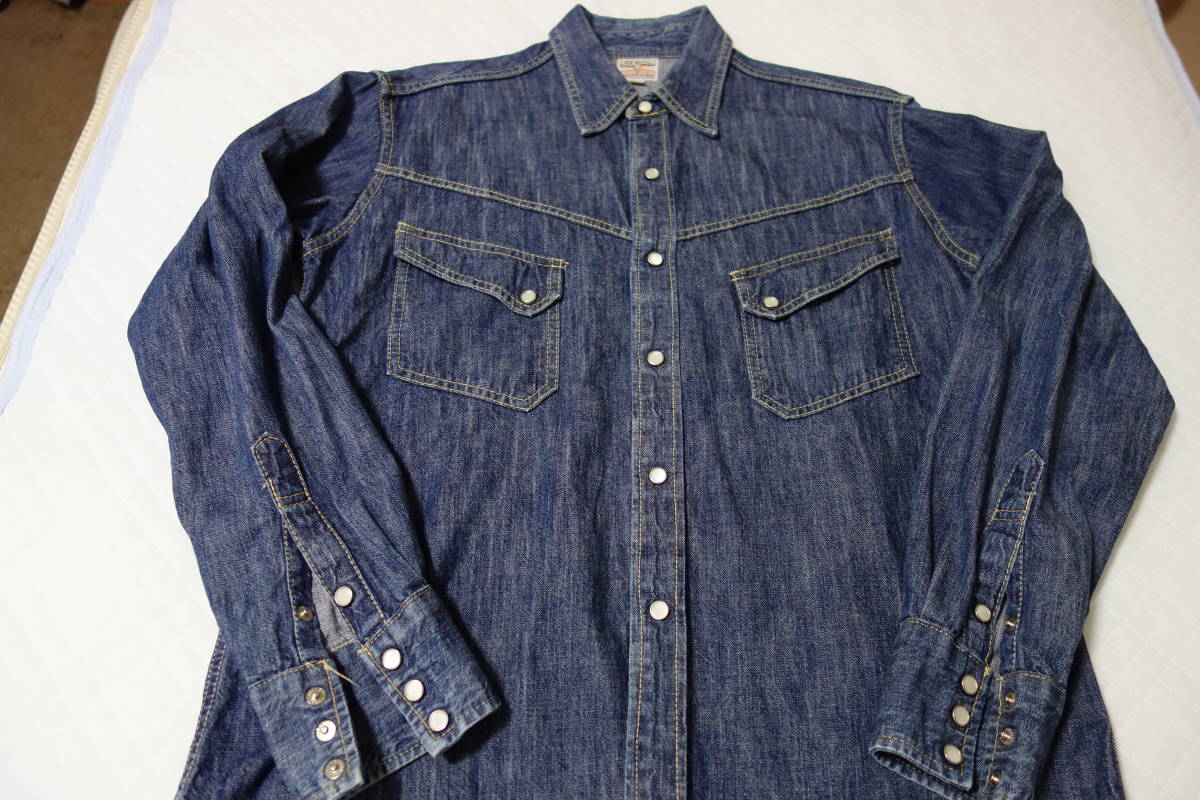 JOE McCOY デニムウエスタンシャツ Lot.105 ジョーマッコイ McCOY JOE