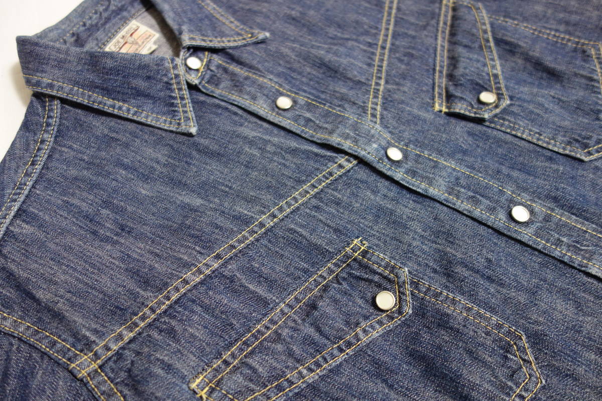 JOE McCOY デニムウエスタンシャツ Lot.105 ジョーマッコイ McCOY JOE