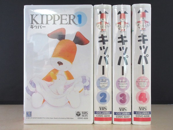 Vhs キッパー Kipper 上田敏也 園部啓一 全4巻セット 海外 売買されたオークション情報 Yahooの商品情報をアーカイブ公開 オークファン Aucfan Com