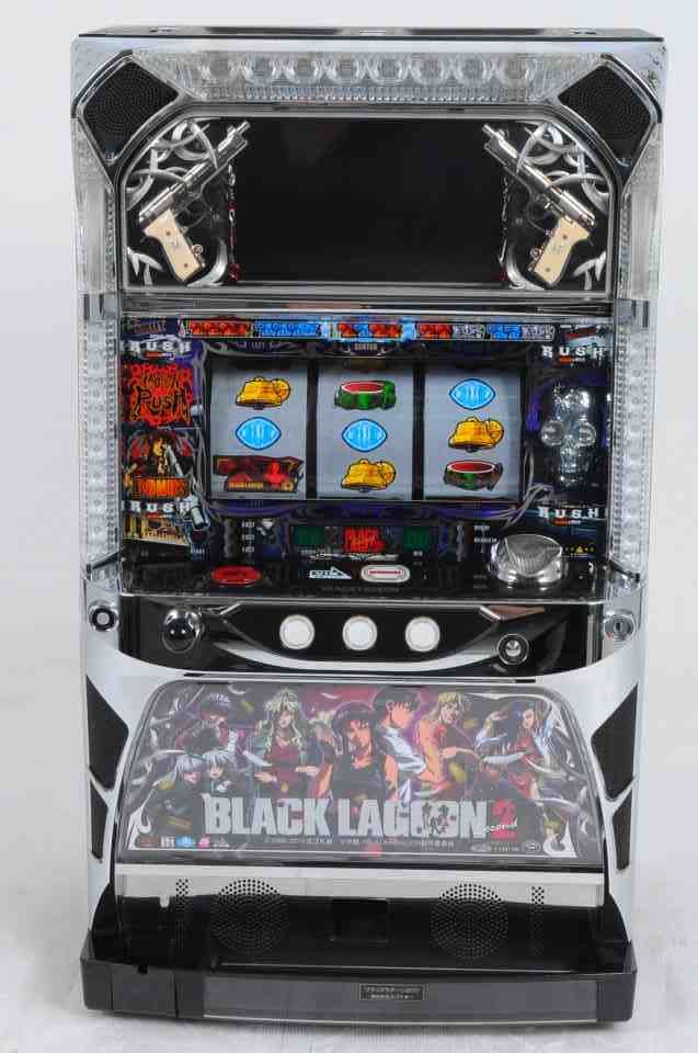 Q-ED034 引き取り限定 パチスロ 実機 スパイキー BLACK LAGOON