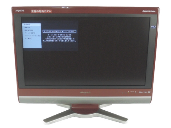 中古 SHARP シャープ AQUOS LC-26DX1 液晶 テレビ 26型 映像 機器 
