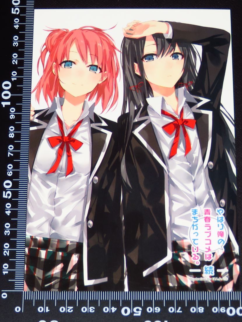 こ10 ポストカード やはり俺の青春ラブコメはまちがっている 続 俺ガイル ぽんかん 雪ノ下雪乃 由比ヶ浜結衣 コミック アニメグッズ 売買されたオークション情報 Yahooの商品情報をアーカイブ公開 オークファン Aucfan Com