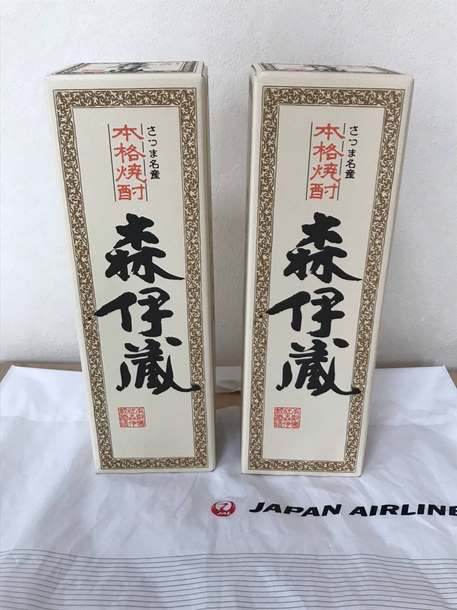 ①【新品未開栓】森伊蔵720ml JAL国際線ビジネスクラス機内販売品箱付