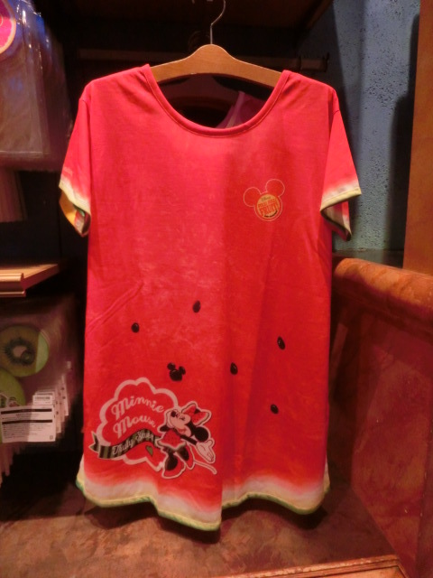Ｔシャツ　スイカ柄　ミニー　ディズニーパーク　フル！フル！フルーツ！　Ｍサイズ　送料無料