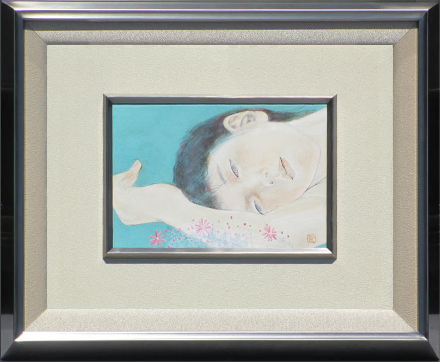 模写】【伝来】f3735〈渡辺崋山〉 芭蕉図 渡辺華石極箱 文人画大家