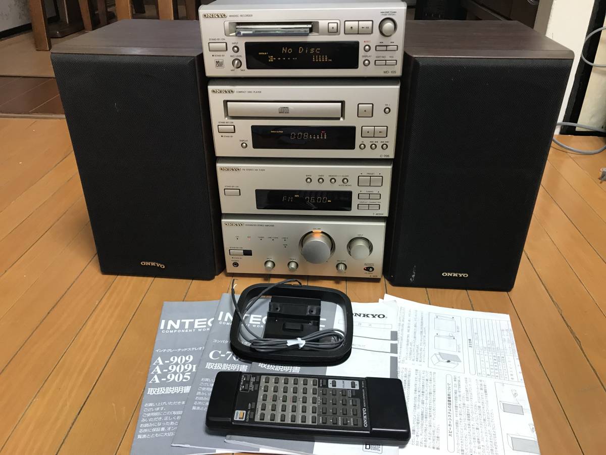 ONKYO「INTEC ONKYO インテック205 INTEC205 ミニコンポ ステレオ