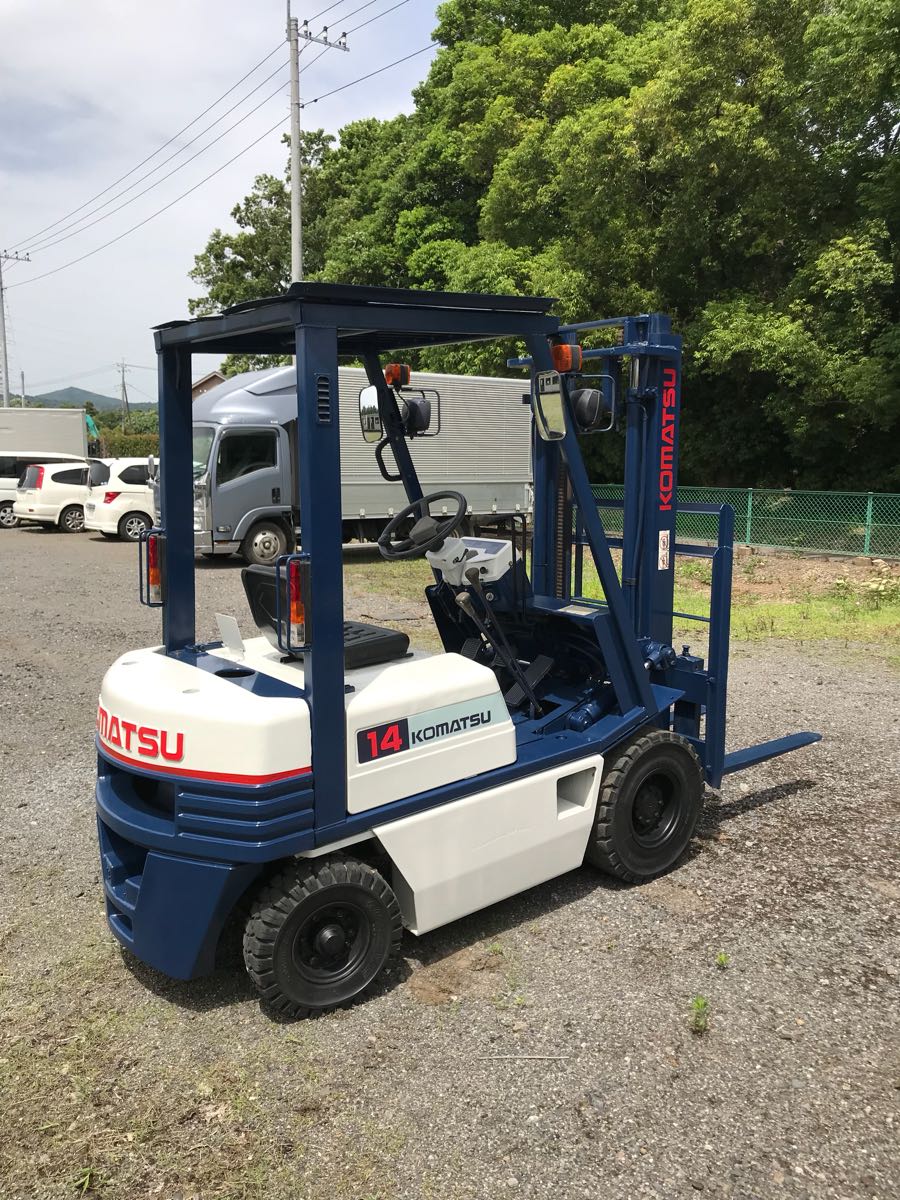 フォークリフト中古コマツFG14L-15 コマツ 中古フォークリフト \u2013 