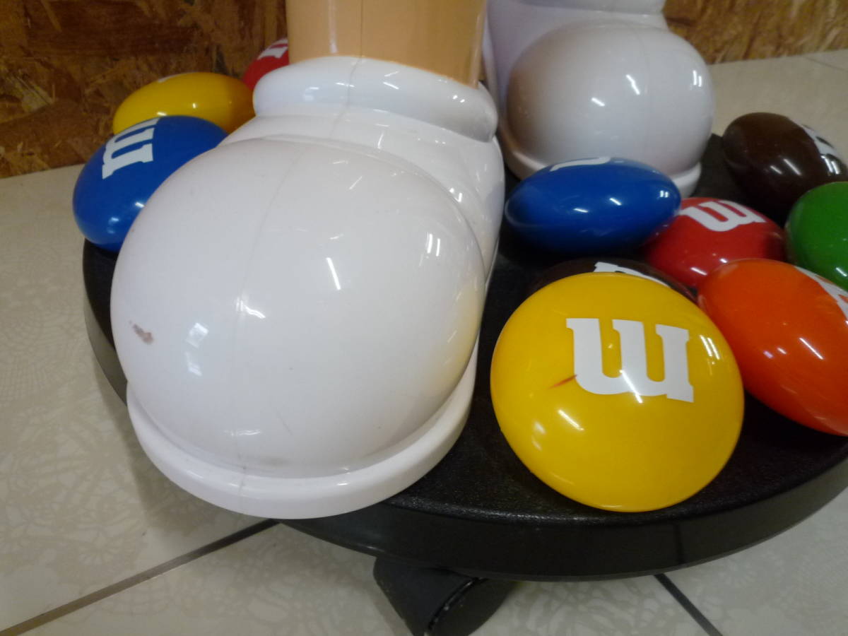美品 m&m's 非売品 店頭用 M＆M's ディスプレー 等身大 フィギュア 赤