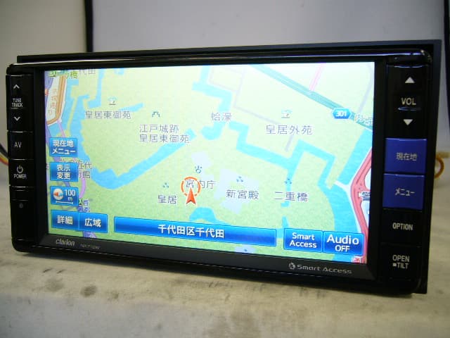 クラリオン GCX712 本体のみ ジャンク品 NX712同等 地図
