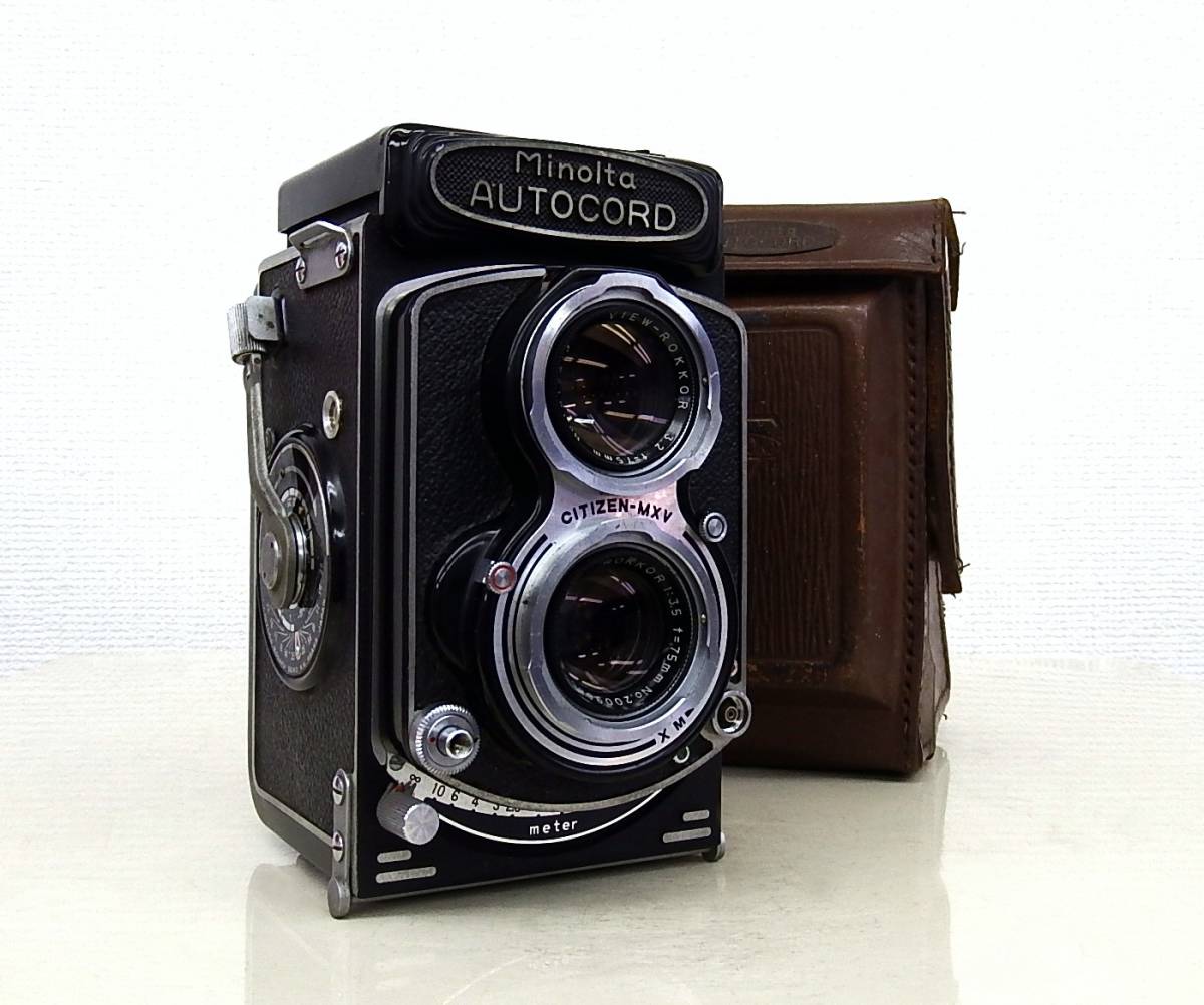 Minolta 二眼レフカメラの最高峰！ – ナツソマレフィルムラボ AUTOCORD 