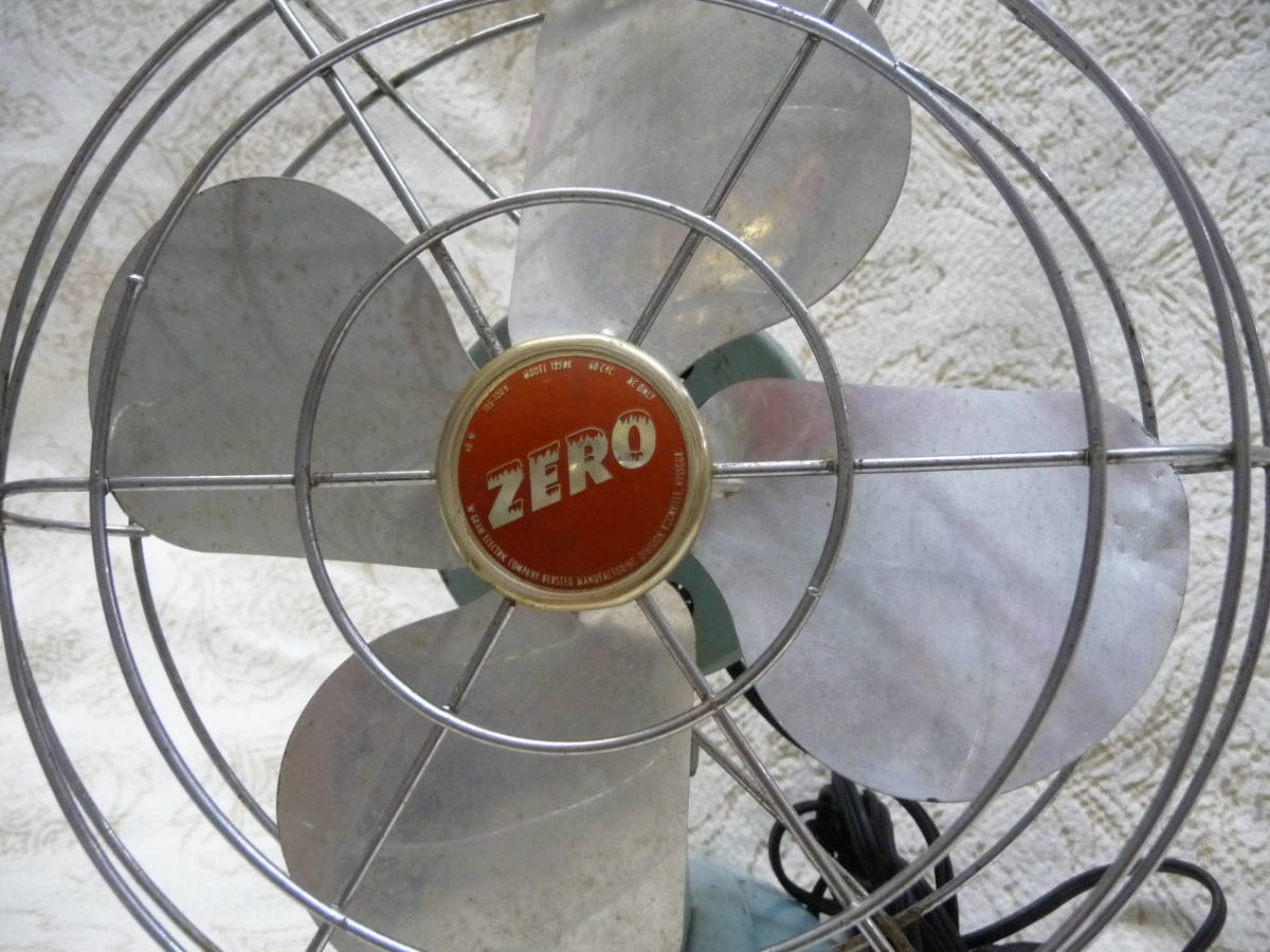 扇風機 ZERO Zero 昭和レトロ アンティーク レトロ ヴィンテージ Fan