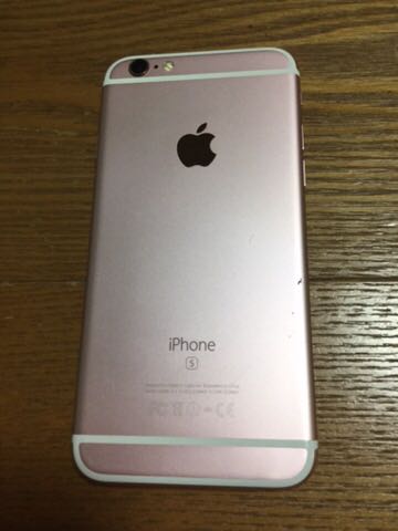 iPhone 6s Rose Gold 64 GB SIMフリー バッテリー正規交換品 iPhone