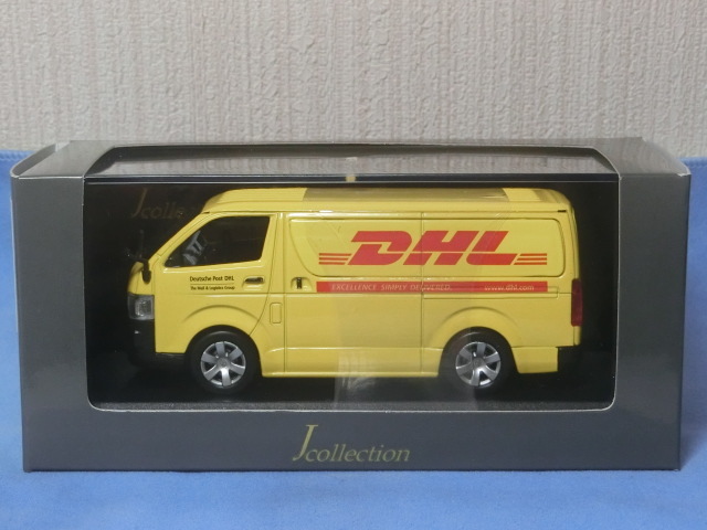 ハイエース DHL 1⁄43 京商 トヨタ メルカリ - collection J Version