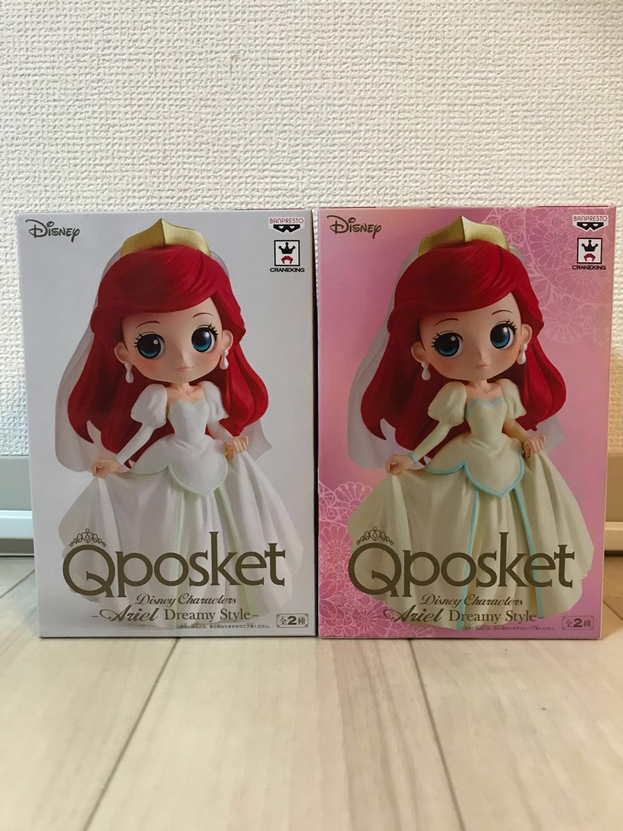 ★Qposket Disney Characters アリエル★ 2種類セット_1