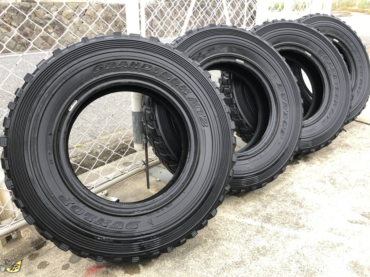 MT2 DUNLOP 7.00R16 ダンロップ | 8PR グラントレック GRANDTREK の 