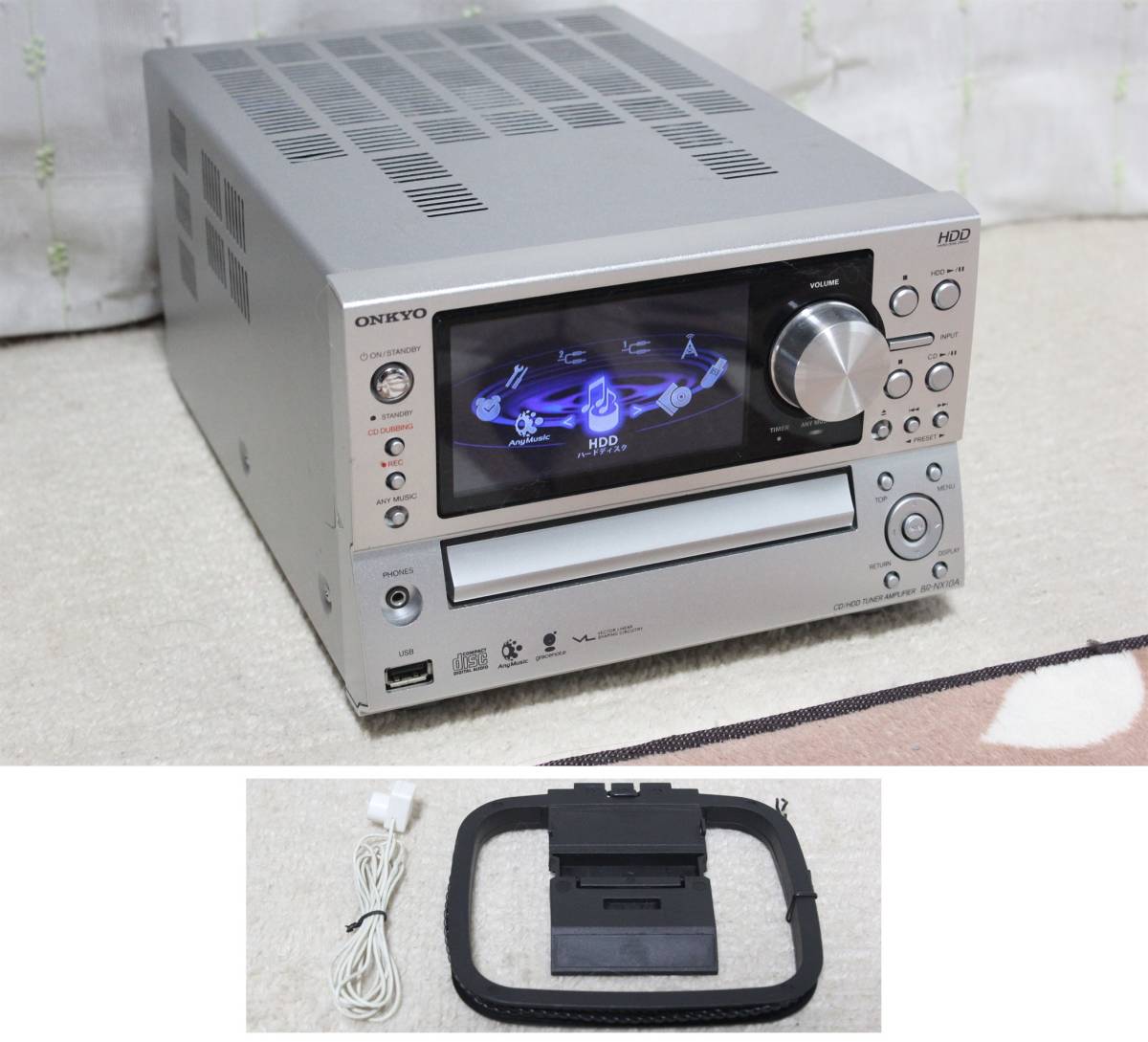 ONKYO BR-NX10A CD/HDDチューナーアンプ