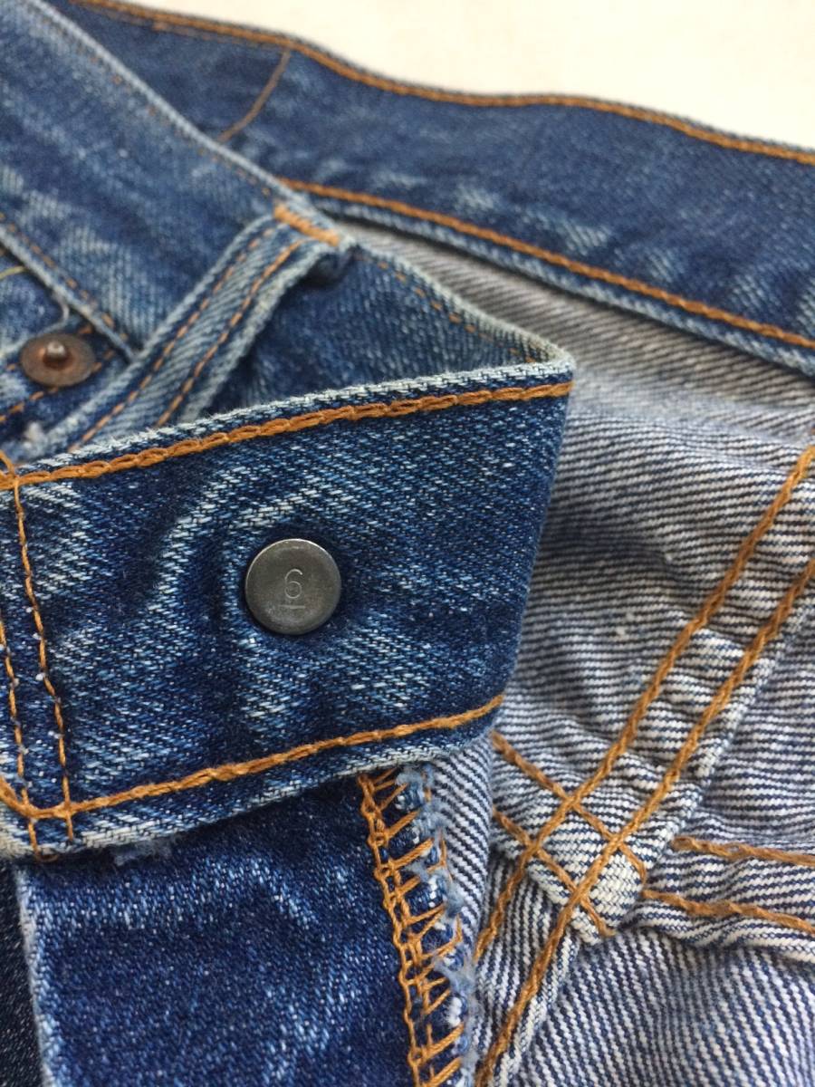 60~70S LEVIS リーバイス501BIGE 刻印6 色濃い目 オリジナル 60~70S LEVIS リーバイス501BIGE 刻印6 色濃い目 オリジナル