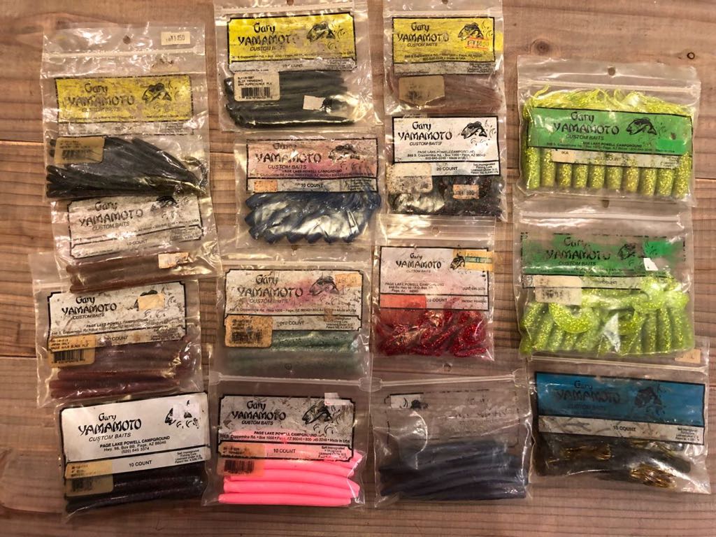 ワームセット③【未使用未開封品】ゲーリーヤマモト◇シャッドシェイプ