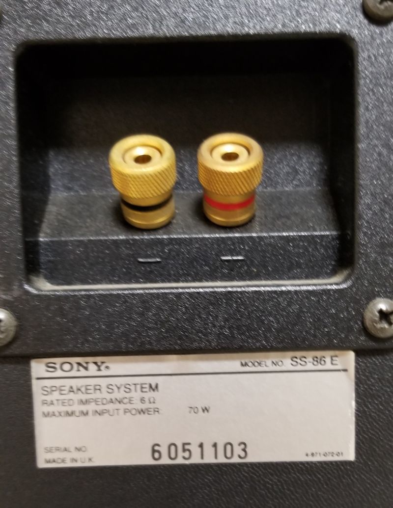 SONY SS-86E 密閉型 スピーカー 2WAY ペア 動作未確認 現状品 SS Sony