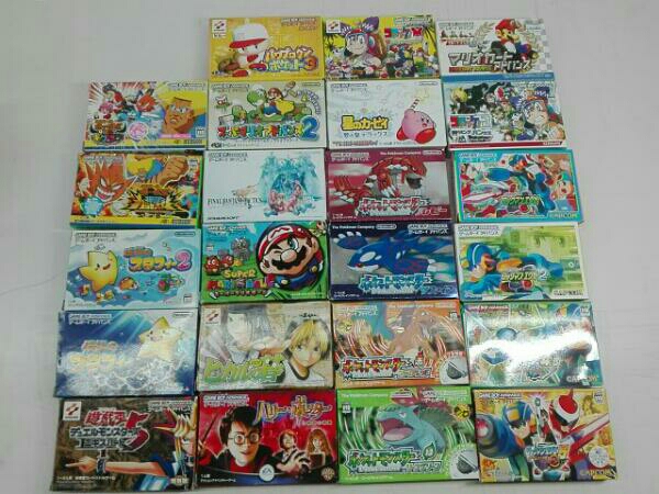 格安，大得価 鴨b16 GBA 箱説ありソフトまとめ売り23本セット ポケモン ロックマンエグゼ 星のカービィ マリオカート FFタクティクスなど(その他)｜売買されたオークション情報、yahooの商品情報をアーカイ タイトル
