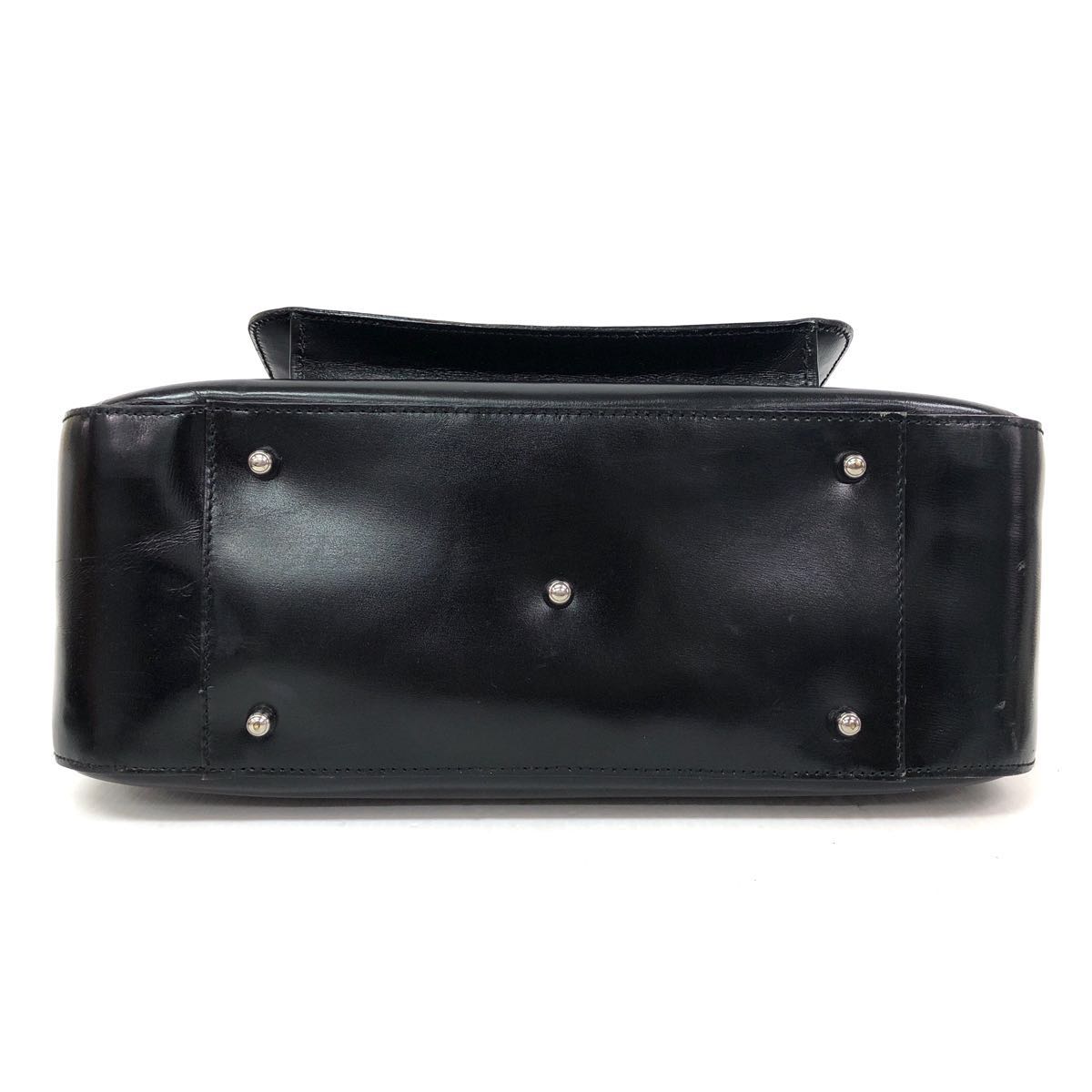 GUCCI グッチ 2way レザー ショルダーバッグ ハンドバッグ ブラック 