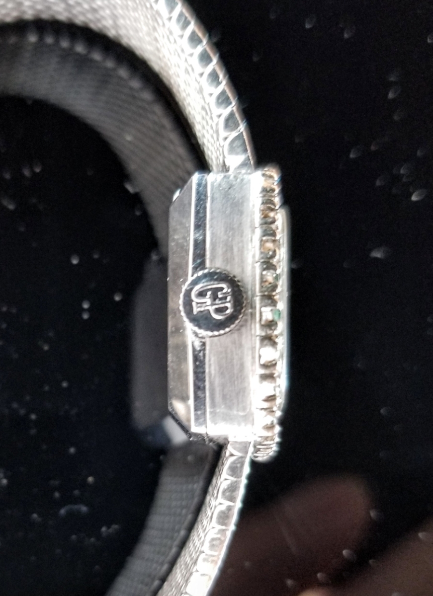 GIRARD-PERREGAUX/ジラールペルゴ 18K刻印有】手巻き ダイヤ、ル